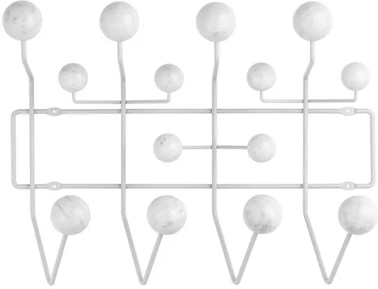 Vitra Hang It All Kapphängare Marmor/Mjukgrå